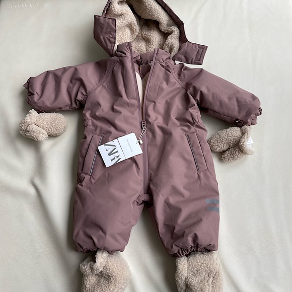 Zara Other - Zara Baby Wind & Waterproof Jumpsuit 6-9months